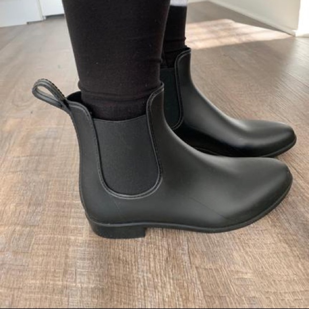 J. Crew Chelsea Matte Rain Boots